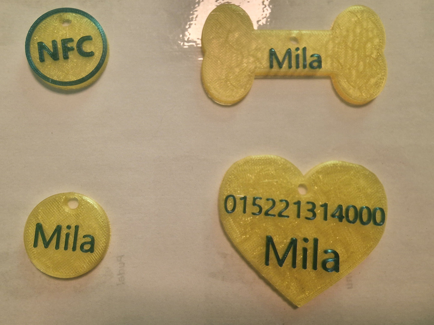 Hundemarken mit NFC Tag