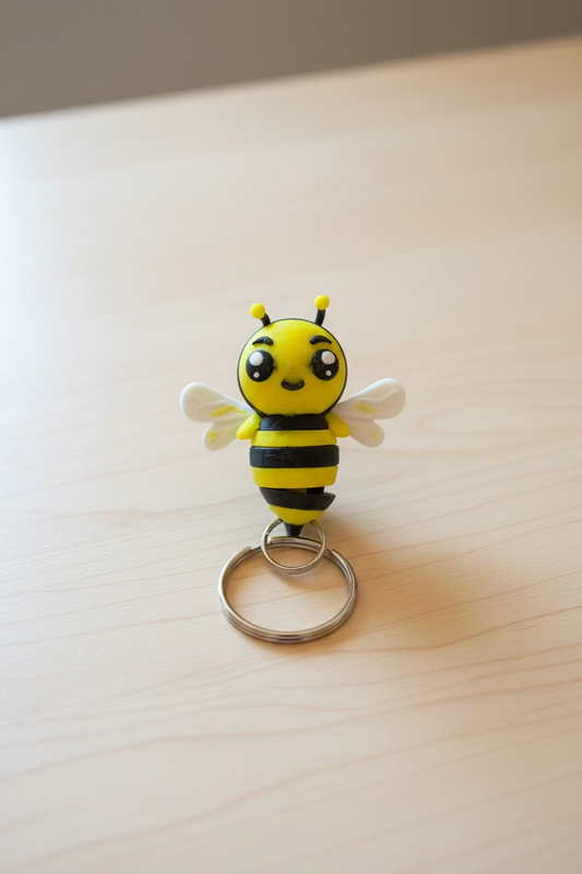 Bumblebee – Niedliche Hummel -Figur & Schlüsselanhänger